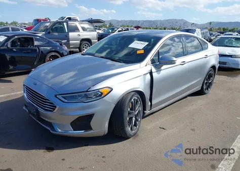 2020 Ford Fusion Sel из США, поврежденный, VIN 3FA6P0CD9LR131393